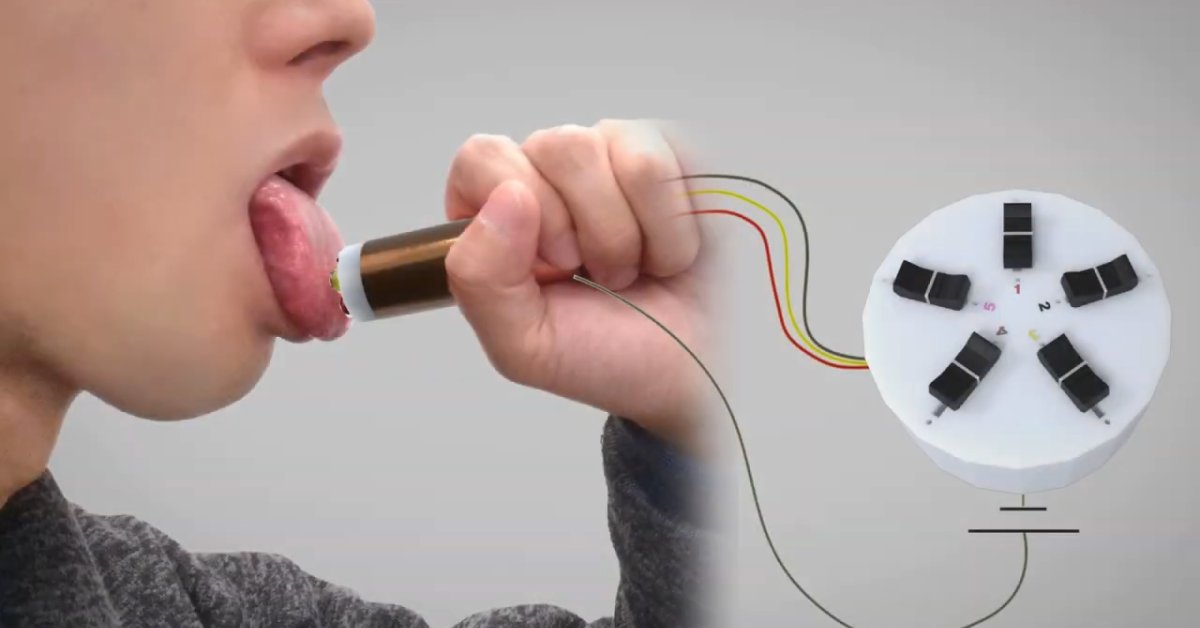 This Lickable Display Lets You Taste All The Food In The World