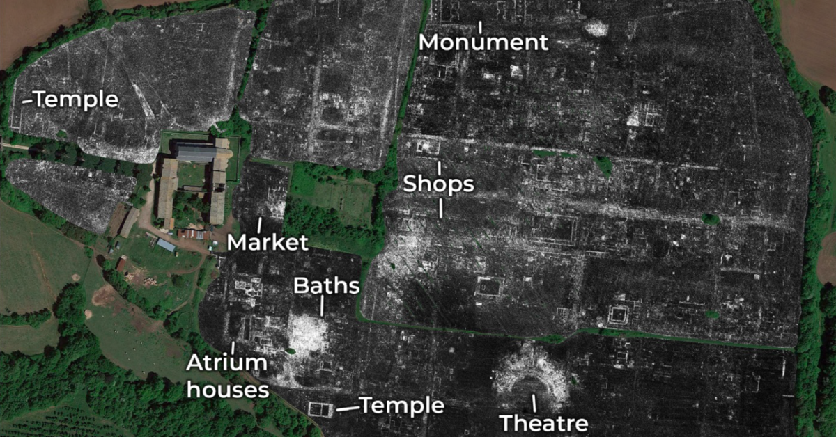 Ground-Penetrating Radar Reveals A 2,200-Year-Old Roma City