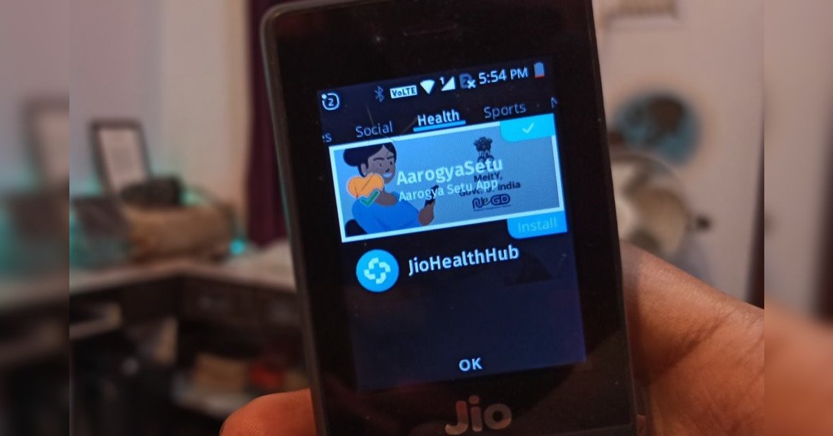 How To Install Aarogya Setu App On JioPhone