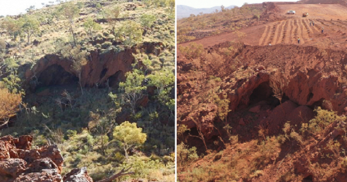 A Mining Company Blew Up Important 46,000-Year-Old Historical Site And It's Not Even Sorry