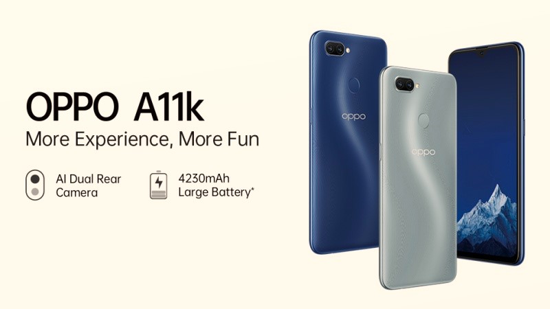 OPPO A11k Debuts In India: 6.22" Display, Helio P35, Priced At Rs. 8,990