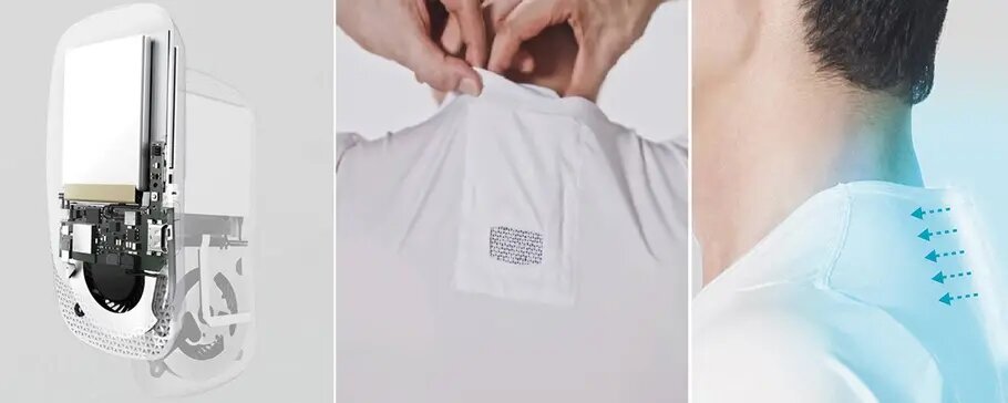 This Wearable Air Conditioner Can Cool You Down 13 Degree Celsius, And It Is Available For Sale!