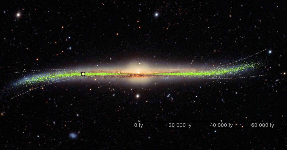 The Milky Way Galaxy Is Distorting And We Don't Know Why