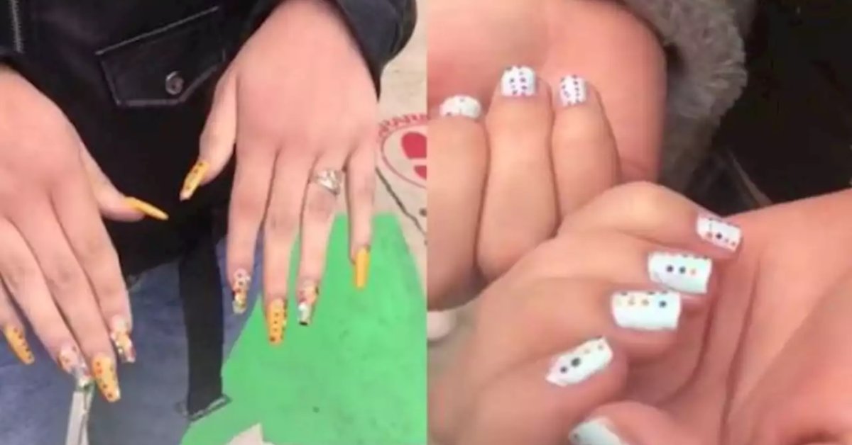 Teachers-To-Be Caught Cheating With Answers Painted On Nails