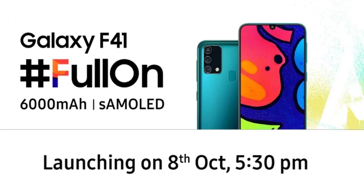 galaxy f41 details