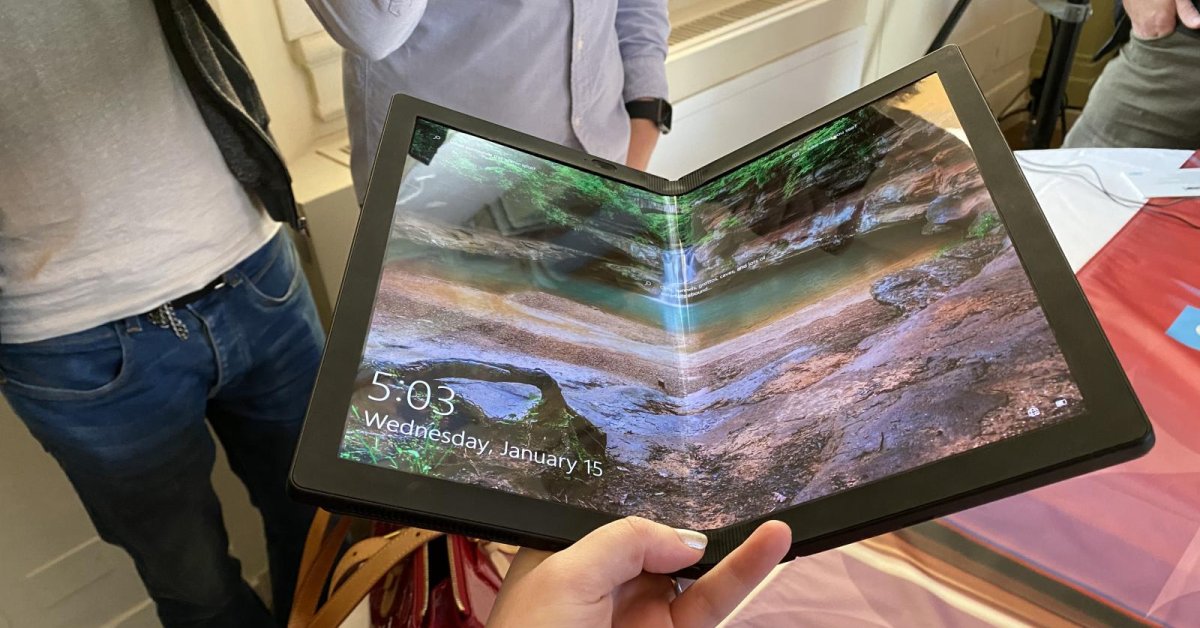 Lenovo To Launch The World's First Foldable Laptop - ThinkPad X1 Fold