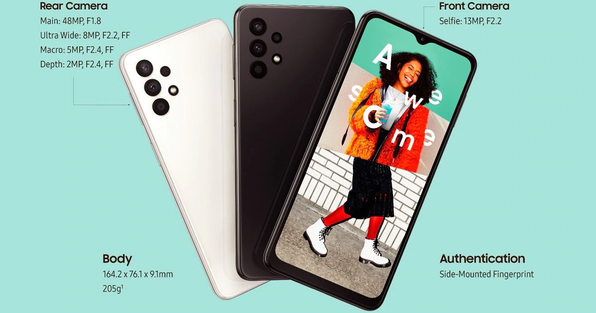 Samsung Galaxy A32 5G Announced As Samsung's Cheapest 5G Smartphone