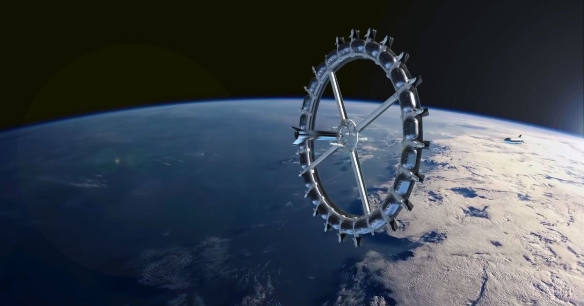 World's First Space Hotel To Begin Construction In 2025 With Rooms For 400 Guests