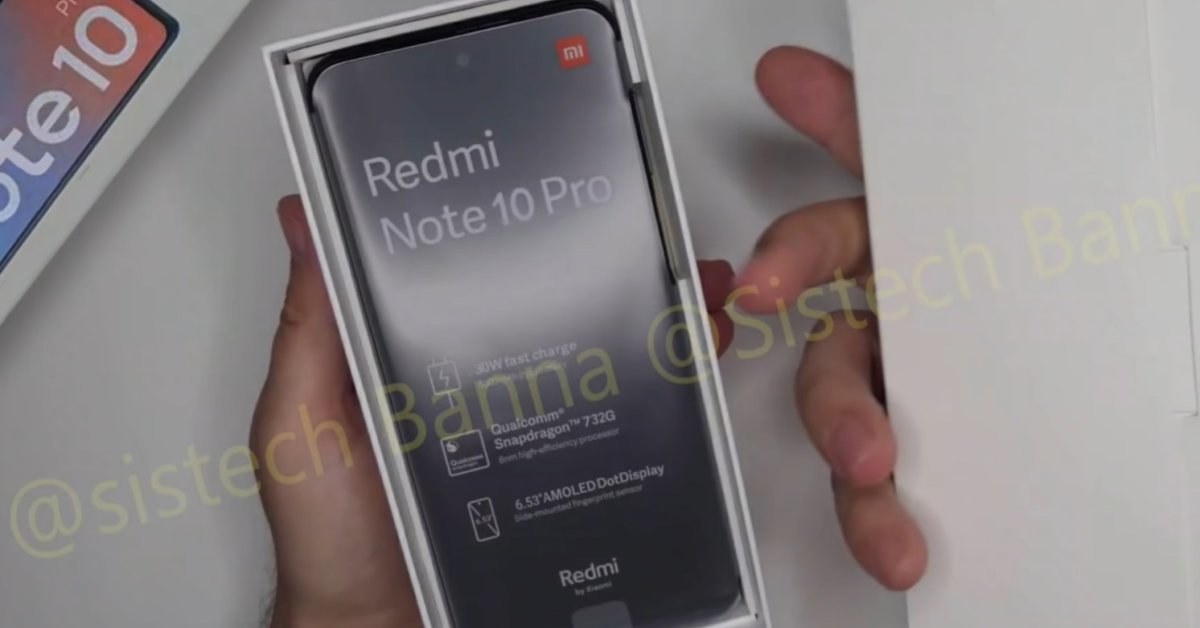 Redmi Note 10 Pro Price & Key Specifications Leaked Online