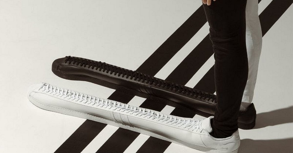 These Adidas One-Meter Long Shoes Are Perfect For Social Distancing -  