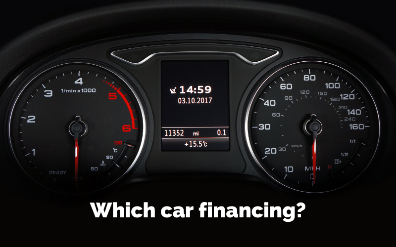 Types of car finance UK