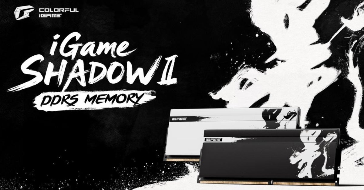 COLORFUL Launches iGame Shadow II DDR5 Memory for AMD Ryzen 9000 Series