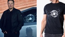 Tesla To Sell T-Shirts Featuring Cybertruck's Shattered Window, And It Claimed The T-Shirt Is Bullet-Proof Too