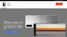 Sony Xperia 9 Render Surfaces: Triple Rear Cameras & Huge Top Bezel