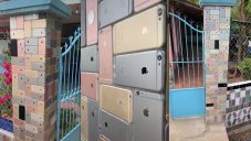House Owner Uses Hundreds Of iPhone 6 To Decorate House Fence