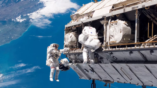 Astronauts Found And Sealed A Hole With A Finger In The ISS