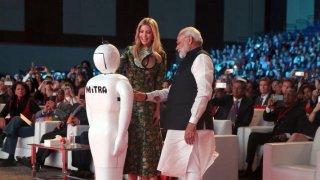 Story About Driverless Vehicle Built By A 16-Year-Old And India’s First Humanoid Robot