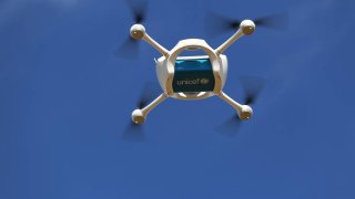 The World’s First Child Given Vaccine Delivered By Drone