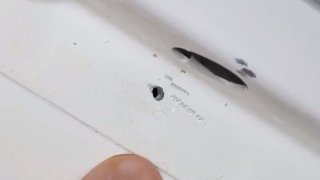 A Cosmonaut Thought That The Hole Was Drilled From The Inside Of The Station
