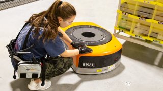 Amazon Created Vests To Protect Workers From Robots In The Warehouse