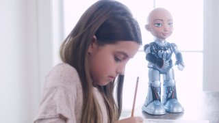 Robot 'Little Sophia' With Educational Functions Is Up For Sale