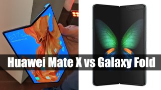 Galaxy Fold Vs Mate X: Battles Of The Foldables