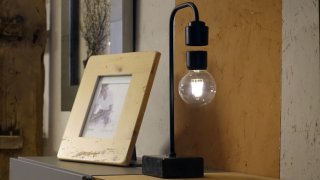This Desk Lamp Has Its Bulb Just Hovers And It's Smart