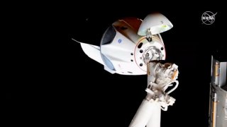 For The First Time Ever, Humans Enter SpaceX Crew Dragon In Space