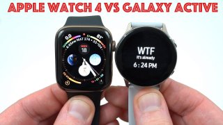 Samsung Galaxy Watch Active Vs. Apple Watch Series 4: Which Is Better?