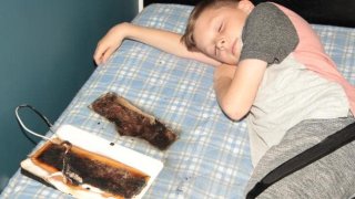 An Overcharged Samsung Tablet Led To A Fire Accident