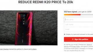 Indian Fans Have Filed A Petition Demanding To Cut Redmi K20 Price