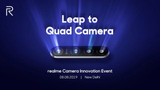 Realme 64MP Quad Camera Smartphone Confirmed To Launch On August 15