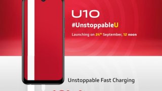 Vivo U10 To Arrive in India On September 24th; Will Support 18W Fast Charging