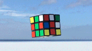 This Rubik's Cube Solves Itself While Floating In The Air