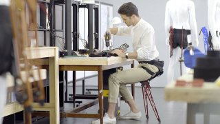 With This Wearable Chair, You Can Sit Anywhere At Anytime