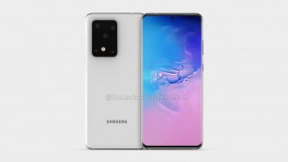 Galaxy S11+ Renders Show Penta Rear Camera Cluster & Center-Aligned Punch-Hole