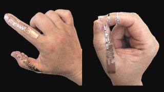 With This Tattoo-Like Tip-Tap, The Wearer Can Control A Computer Just By Touching Two Fingers