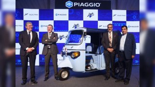 Piaggio To Launch An India-Only Electric Three-Wheeler