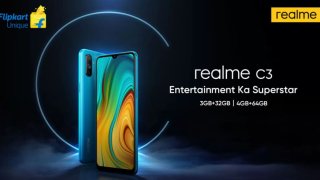 Realme C3 With 5,000mAh Battery & Helio G70 SoC Teased On Flipkart