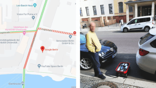 Man Uses 99 Phones To Fake Traffic Jam On Google Maps