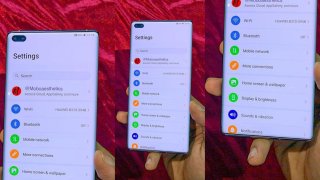 Huawei P40 Pro Live Photos Ultra-Thin Bezels & Dual Punch-Hole Display