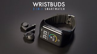 This Smartwatch Has A Pair Of Earbuds On The Inside