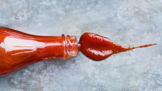 A Passenger Squirted Ketchup On A Subway Floor To Prevent Others From Taking His Seat