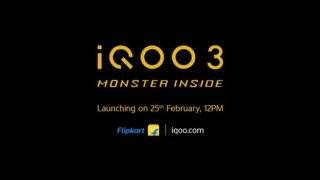 iQOO 3 Will Officially Be Introduced In India On 25 February