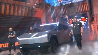 Cybertruck Might Have Been Used To Drive Gamers To Dota 2: Tug Of War Tournament