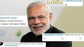 Fans Of PM Modi Threaten To Quit Twitter If He Does