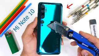 Xiaomi Mi Note 10 Went Through JerryRigEverything Durability Test