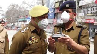 Jammu And Kashmir Police Deploy Drones To Ask People To Stay Inside