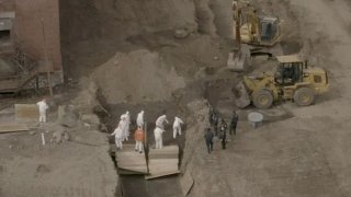 Drone Footage Showing Prisoners Digging Mass Graves For CO.VID-19 Victims Sparks Panic