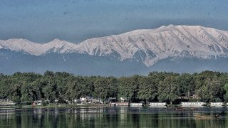 As The Air Becomes Clearer, The Pir Panjal Range Becomes Visible